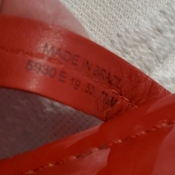 EC Tory Burch Miller Rainbow Stripe Sandals Size 7.5M - Picture 13 of 15